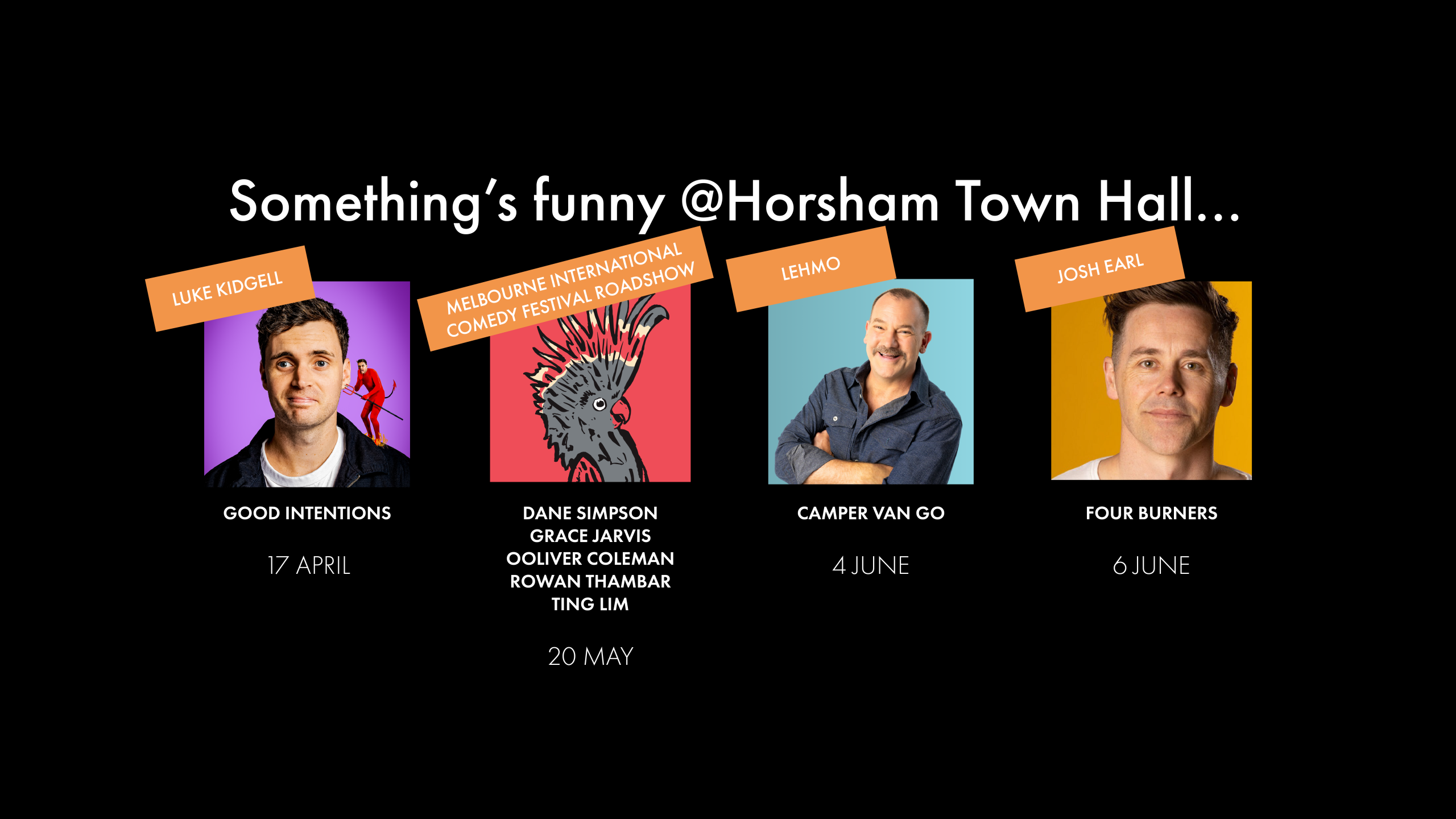 Something's funny @Horsham Town Hall